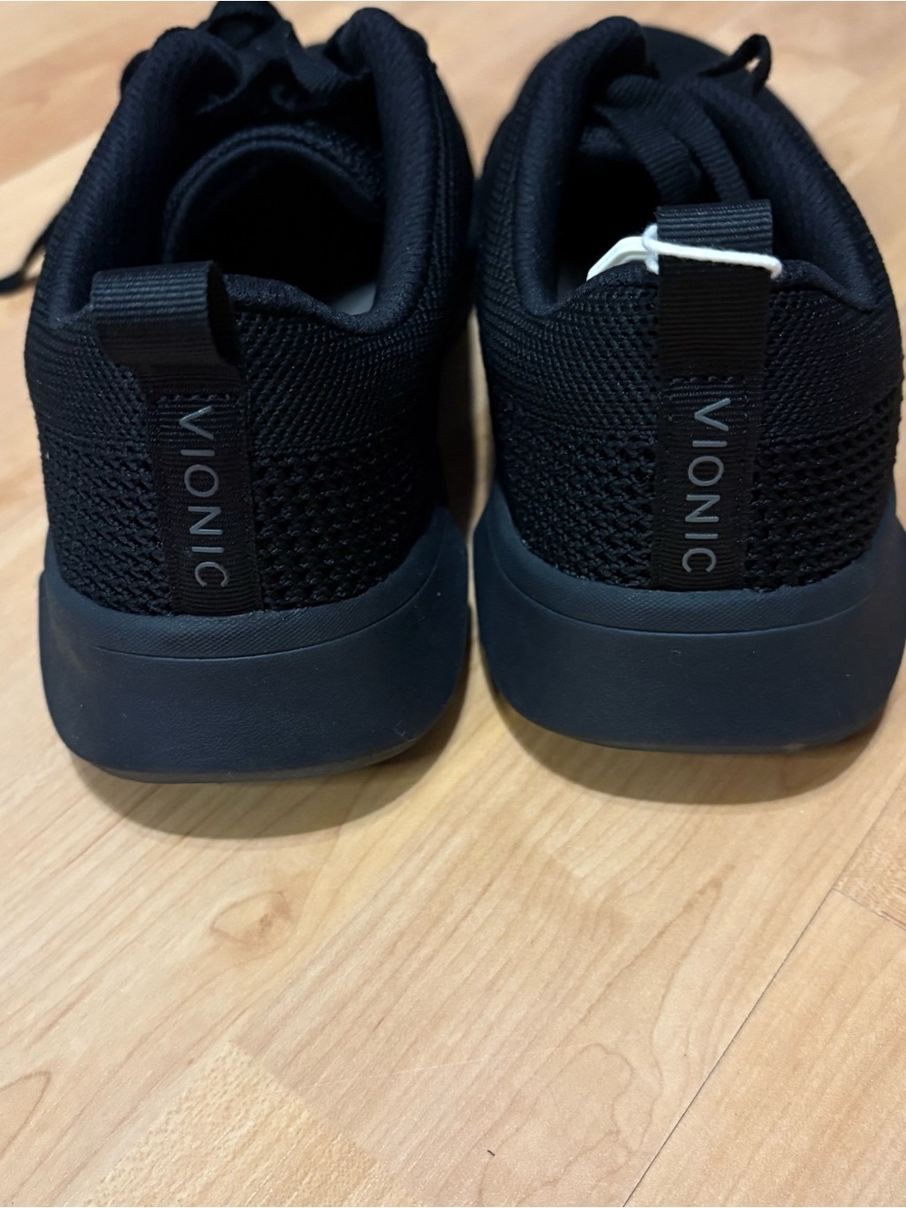 New Vionic Escapade Arrival Black Knit Lace-Up Sneaker Size 6 - Picture 8 of 8